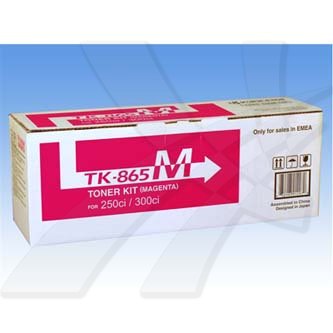 Obrazek Kyocera TK-865 1T02JZBEU0 originální tonerová kazeta, barva náplně purpurová, výtěžnost cartridge 12000 stran
