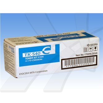 Obrazek Kyocera TK-540 0T2HLCEU originální tonerová kazeta, barva náplně azurová, výtěžnost cartridge 4000 stran