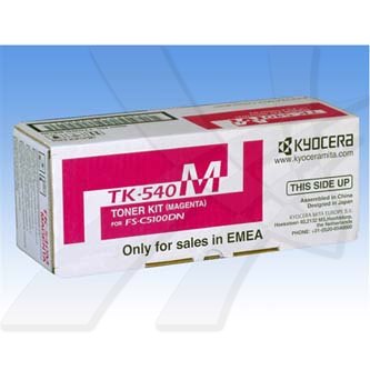 Obrazek Kyocera TK-540 0T2HLBEU originální tonerová kazeta, barva náplně purpurová, výtěžnost cartridge 4000 stran