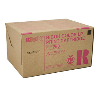 Obrazek Ricoh 888448 originální tonerová kazeta, barva náplně purpurová, výtěžnost cartridge 10000 stran
