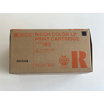 Obrazek Ricoh 888447 originální tonerová kazeta, barva náplně žlutá, výtěžnost cartridge 10000 stran