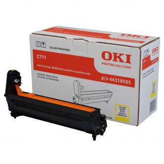 Obrazek Oki C711 44318505 válcová jednotka, barva náplně žlutá, výtěžnost cartridge 20000 stran