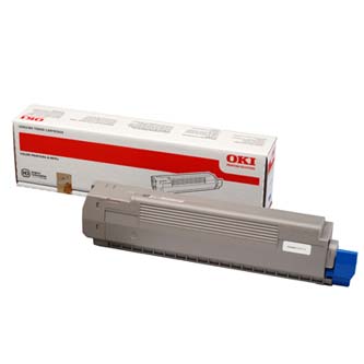 Obrazek Oki C801 44643004 originální tonerová kazeta, barva náplně černá, výtěžnost cartridge 7000 stran