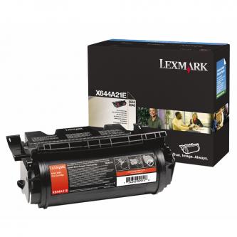 Obrazek Lexmark X644A21E originální tonerová kazeta, barva náplně černá, výtěžnost cartridge 10000 stran
