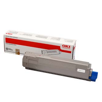 Obrazek Oki C801 44643002 originální tonerová kazeta, barva náplně purpurová, výtěžnost cartridge 7000 stran