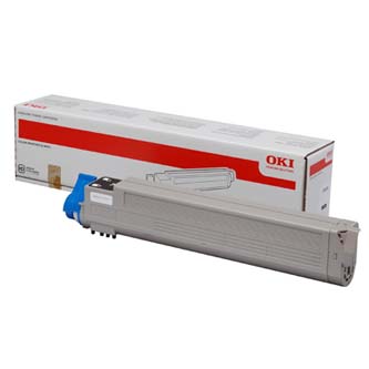 Obrazek Oki C9655 43837132 originální tonerová kazeta, barva náplně černá, výtěžnost cartridge 22500 stran