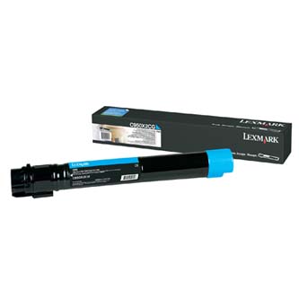 Obrazek Lexmark C950X2CG originální tonerová kazeta, barva náplně azurová, výtěžnost cartridge 22000 stran