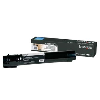 Obrazek Lexmark C950X2KG originální tonerová kazeta, barva náplně černá, výtěžnost cartridge 32000 stran