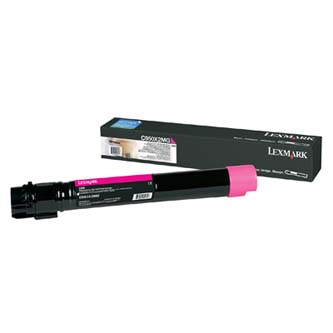 Obrazek Lexmark C950X2MG originální tonerová kazeta, barva náplně purpurová, výtěžnost cartridge 22000 stran