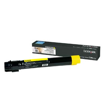 Obrazek Lexmark C950X2YG originální tonerová kazeta, barva náplně žlutá, výtěžnost cartridge 22000 stran