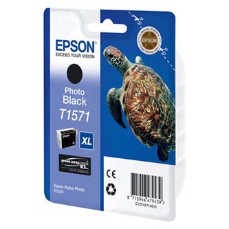 Obrazek Epson T157 C13T15714010 originální inkoustová kazeta, barva náplně černá
