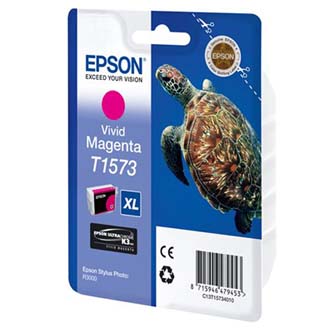 Obrazek Epson T157 C13T15734010 originální inkoustová kazeta, barva náplně purpurová