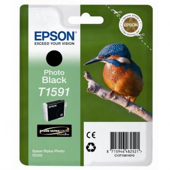 Obrazek Epson T159 C13T15914010 originální inkoustová kazeta, barva náplně černá