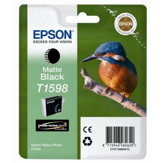 Obrazek Epson T159 C13T15984010 originální inkoustová kazeta, barva náplně černá