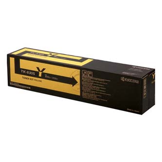 Obrazek Kyocera TK-8305 1T02LKANL0 originální tonerová kazeta, barva náplně žlutá, výtěžnost cartridge 15000 stran