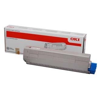 Obrazek Oki C822 44844616 originální tonerová kazeta, barva náplně černá, výtěžnost cartridge 7000 stran