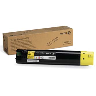 Obrazek Xerox 106R01525 originální tonerová kazeta, barva náplně žlutá, výtěžnost cartridge 12000 stran