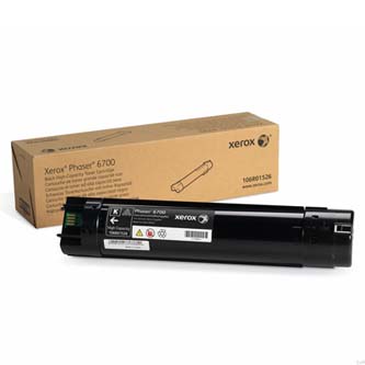 Obrazek Xerox 106R01526 originální tonerová kazeta, barva náplně černá, výtěžnost cartridge 18000 stran