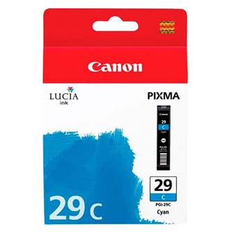 Obrazek Canon 29 4873B001 originální inkoustová kazeta, barva náplně azurová