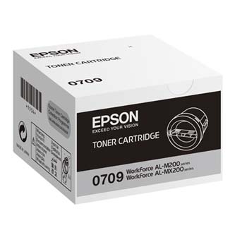 Obrazek Epson 0709 C13S050709 originální tonerová kazeta, barva náplně černá, výtěžnost cartridge 2500 stran