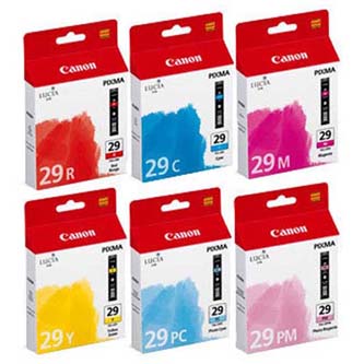Obrazek Canon 29 4873B005 originální inkoustová kazeta, barva náplně azurová/purpurová/žlutá/černá
