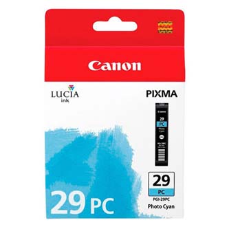 Obrazek Canon 29 4876B001 originální inkoustová kazeta, barva náplně azurová