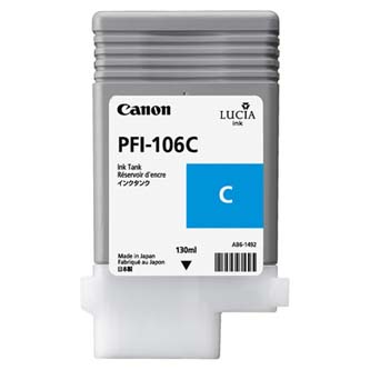 Obrazek Canon PFI-106 6622B001 originální inkoustová kazeta, barva náplně azurová