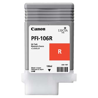 Obrazek Canon PFI-106 6627B001 originální inkoustová kazeta, barva náplně červená