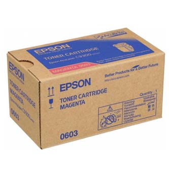 Obrazek Epson 0603 C13S050603 originální tonerová kazeta, barva náplně purpurová, výtěžnost cartridge 7500 stran