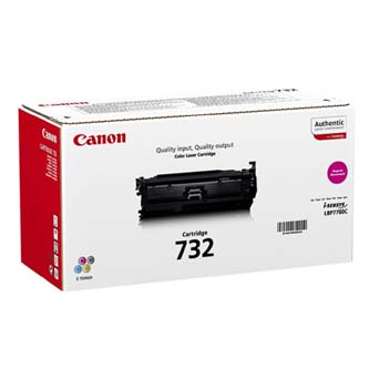 Obrazek Canon 732 6261B002 originální tonerová kazeta, barva náplně purpurová, výtěžnost cartridge 6400 stran